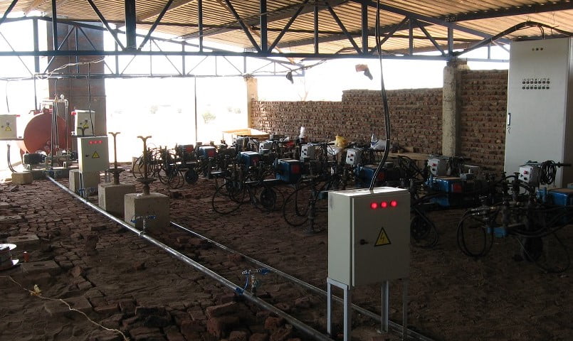 اجرای کوره آجر‌پزی تونلی به‌همراه سیستم احتراق و مشعل‌های مازوت‌سوز در کشور سودان بصورت EPC